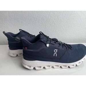 On Running Men's Navy Athletic Shoes with White Sole